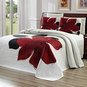 Grand Linen King/California King Quilt Set